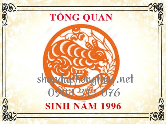 Sinh năm 1996 mệnh g&igrave;? hợp hướng n&agrave;o? đeo đ&aacute; m&agrave;u g&igrave;?