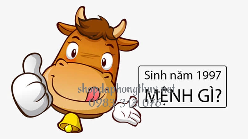 Sinh năm 1997 mệnh g&igrave;? hợp hướng n&agrave;o? đeo đ&aacute; m&agrave;u g&igrave;?