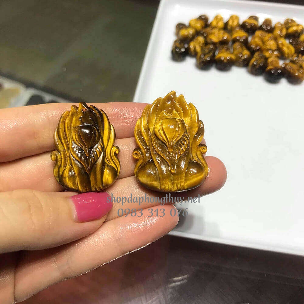 hồ ly ch&uacute;a đ&aacute; mắt hổ