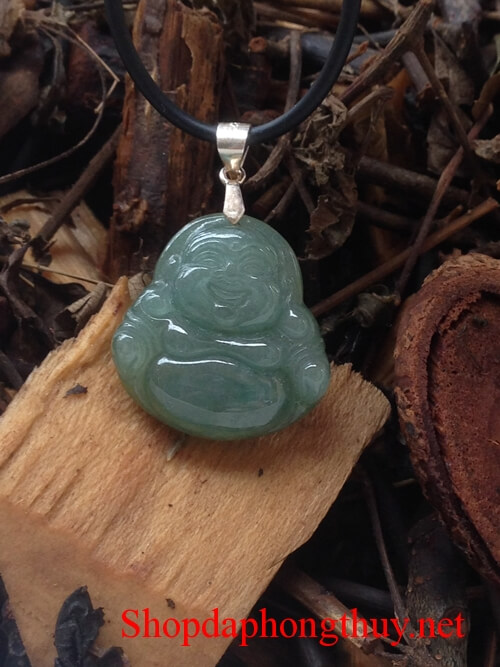 mặt phật di lặc ngọc cẩm thạch