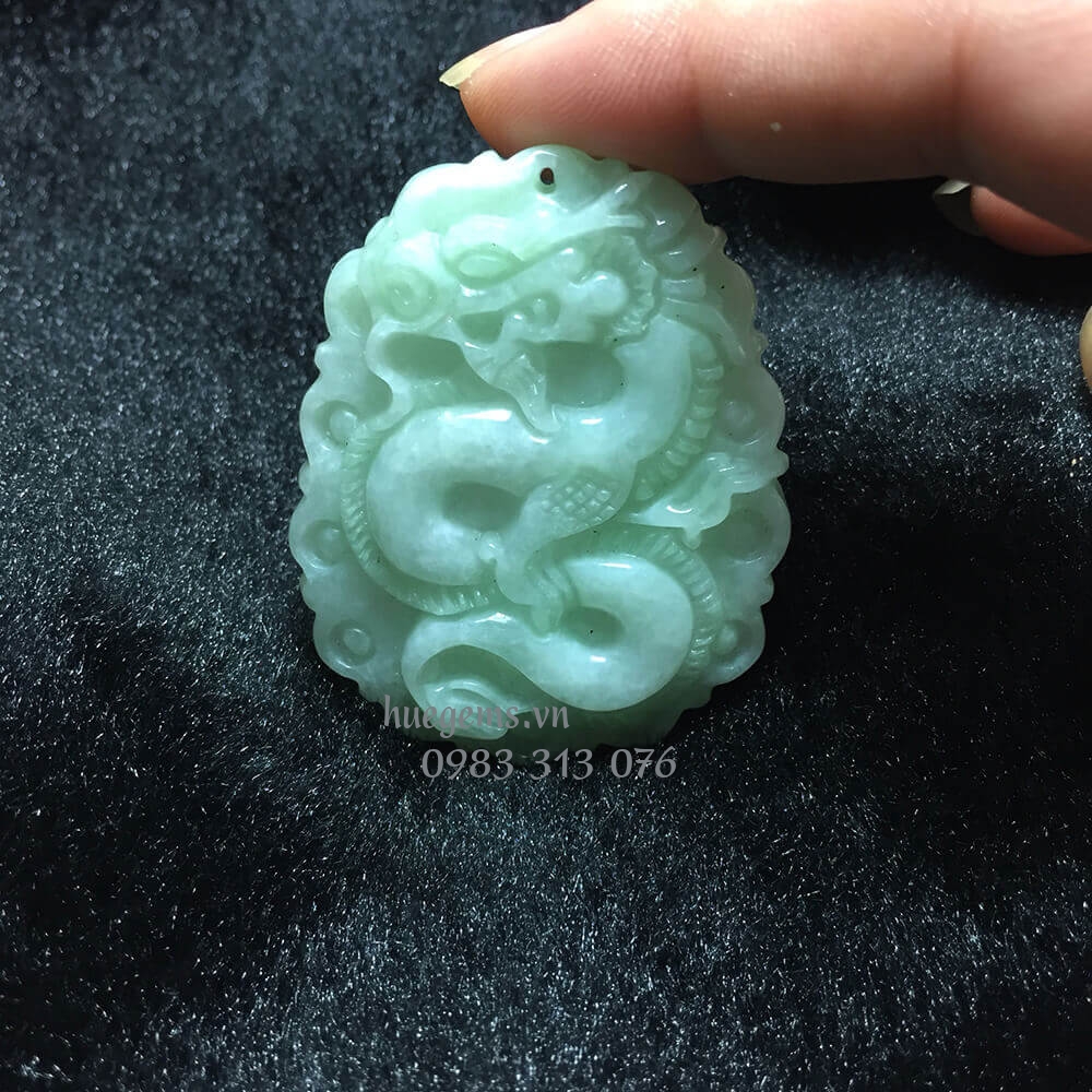 Mặt rồng ngọc phỉ th&uacute;y - Jadeit