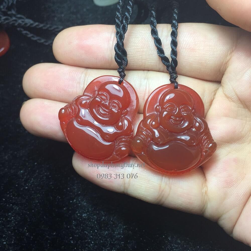 phật di lặc đ&aacute; m&atilde; n&atilde;o đỏ