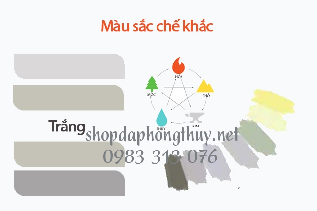m&agrave;u chế khắc mệnh hỏa