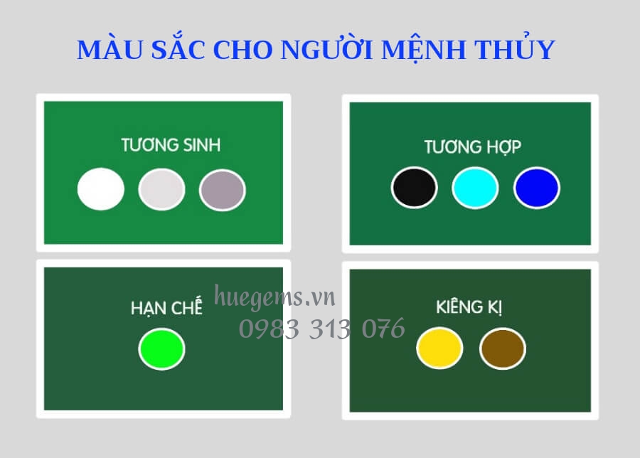 M&agrave;u sắc đ&aacute; hợp mệnh nam sinh năm 1981