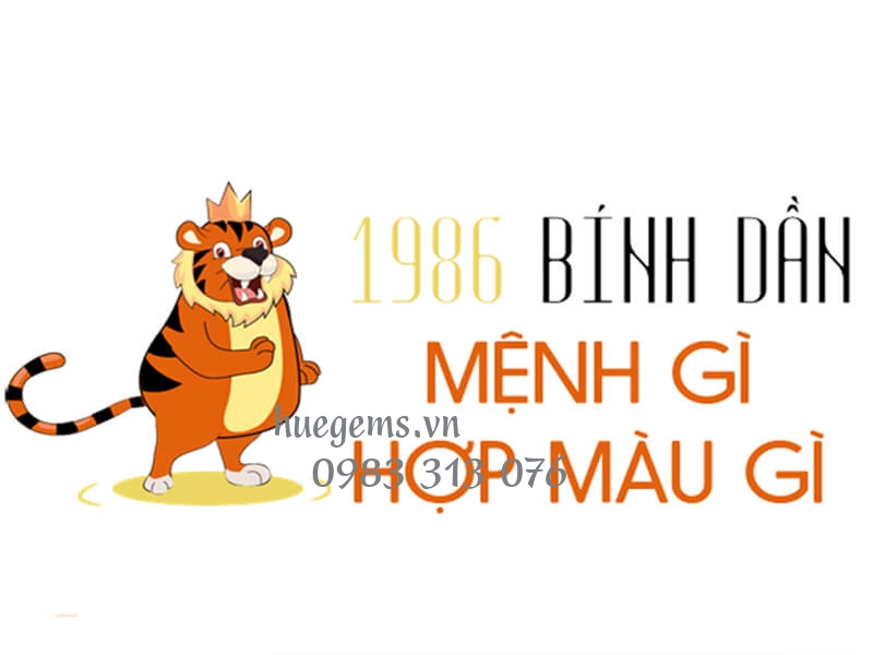 Sinh năm 1986 mệnh g&igrave;? hợp hướng n&agrave;o? đeo đ&aacute; m&agrave;u g&igrave;?