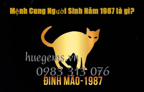 Mệnh cung của Nam v&agrave; Nữ sinh năm 1987 l&agrave; g&igrave;?
