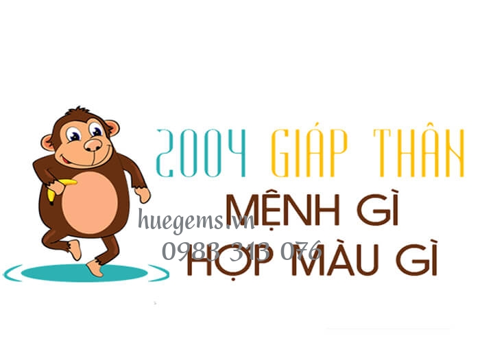 Sinh năm 2004 mệnh g&igrave;? hợp hướng n&agrave;o? đeo đ&aacute; m&agrave;u g&igrave;?
