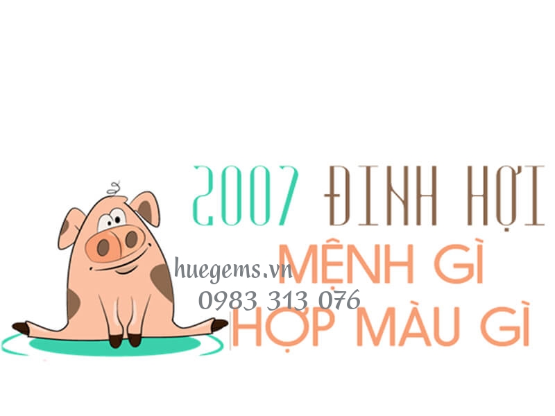 Sinh năm 2007 mệnh g&igrave;? hợp hướng n&agrave;o? đeo đ&aacute; m&agrave;u g&igrave;?