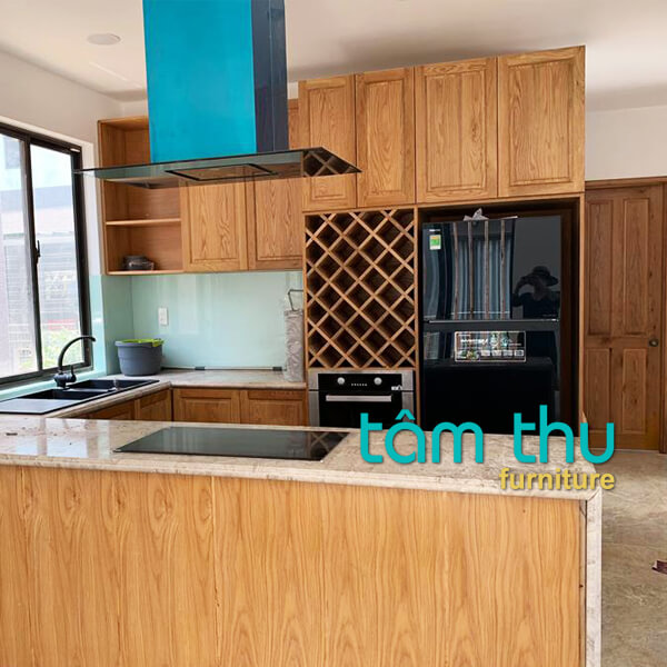 tủ bếp gỗ