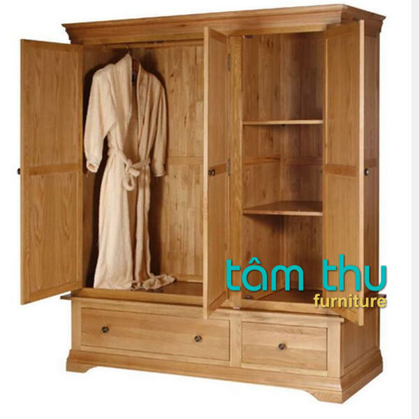 tủ quần &aacute;o gỗ