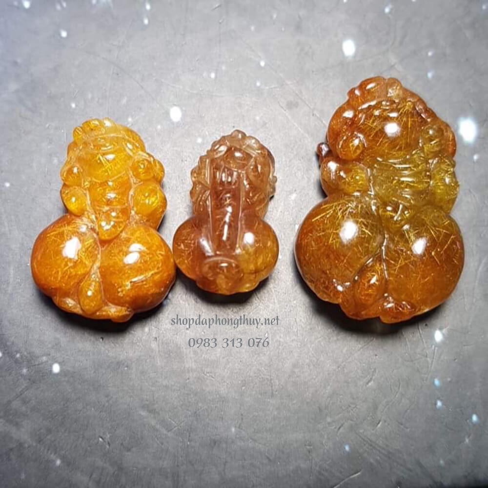 tỳ hưu thạch anh t&oacute;c đỏ