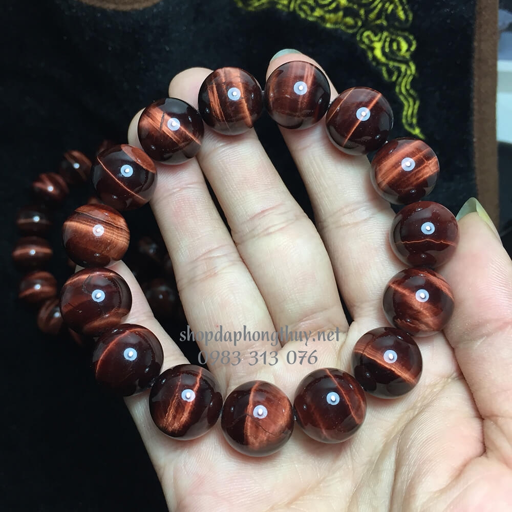 Đ&aacute; mắt hổ n&acirc;u đỏ
