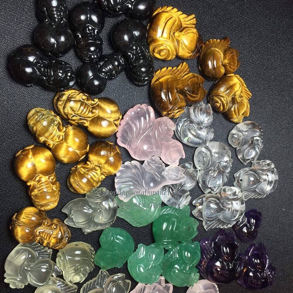 tỳ hưu hồ ly đ&aacute; mắt hổ