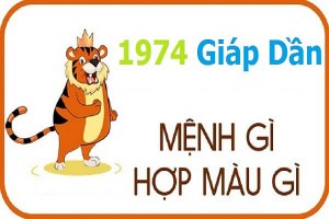 Sinh năm 1974 mệnh gì? hợp hướng nào? đeo đá màu gì?