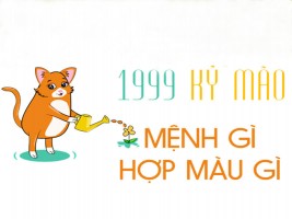 Sinh năm 1999 mệnh gì? hợp hướng nào? đeo đá màu gì?