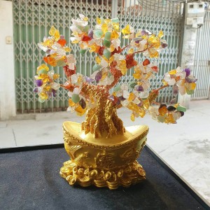 Cây tài lộc đá ngũ sắc