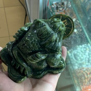 Cóc tài lộc ngọc xanh ấn độ