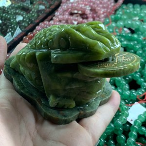 Cóc tài lộc ngọc xanh ấn độ