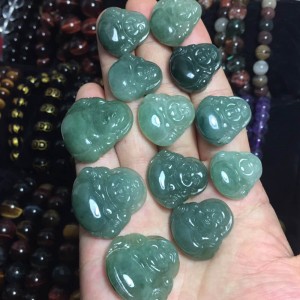 Phật di lặc ngọc cẩm thạch