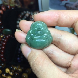 Phật di lặc ngọc cẩm thạch