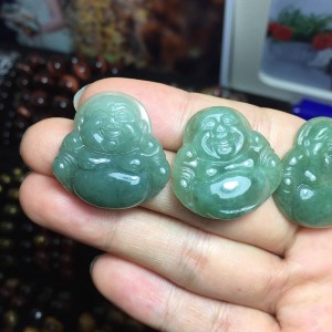 Phật di lặc ngọc cẩm thạch