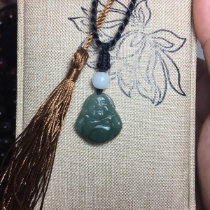 Phật di lặc ngọc cẩm thạch