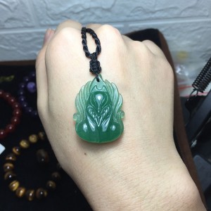 Hồ ly chúa thạch anh xanh