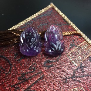 Hồ ly chúa thạch anh tím