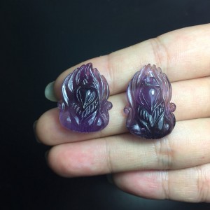 Hồ ly chúa thạch anh tím