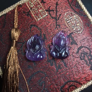 Hồ ly chúa thạch anh tím