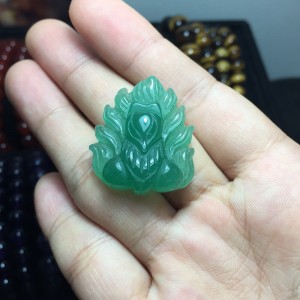 Hồ ly chúa thạch anh xanh