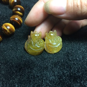 Hồ ly thạch anh tóc vàng