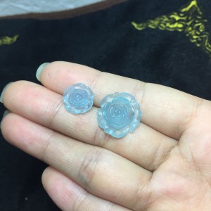 Hoa mẫu đơn đá aquamarine