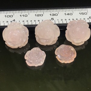 Hoa mẫu đơn đá thạch anh hồng