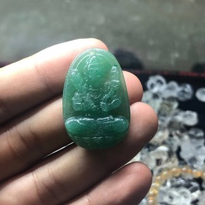 Phật bản mệnh hư không tạng bồ tát thạch anh xanh