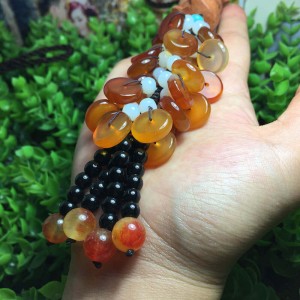 Khánh treo xe ô tô đồng điếu đá mã não