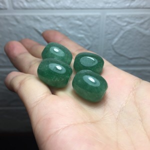Lu thống đá thạch anh dâu tây xanh
