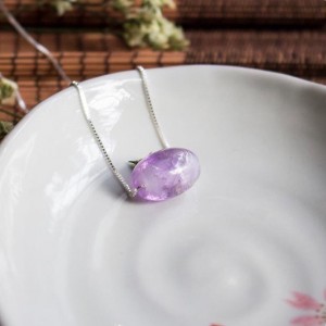 Lu thống đá thạch anh tím