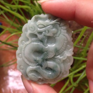 Mặt rồng ngọc phỉ thúy - Jadeit