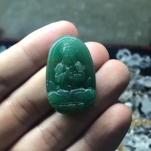 Phật bản mệnh như lai đại nhật thạch anh xanh