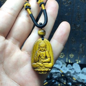 Phật bản mệnh a di đà mắt hổ vàng