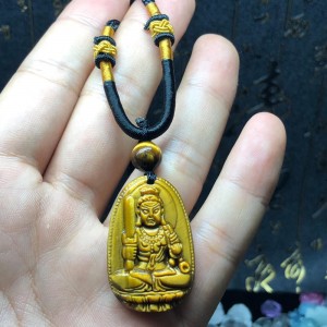 Phật bản mệnh bất động minh vương mắt hổ vàng