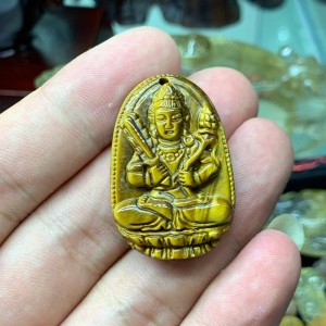 Phật bản mệnh hư không tạng bồ tát mắt hổ vàng