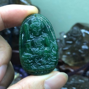 Phật bản mệnh văn thù bồ tát ngọc bích