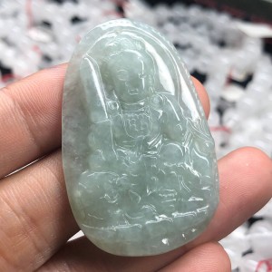 Phật bản mệnh văn thù bồ tát ngọc jadeit
