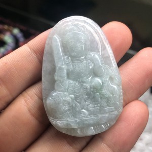 Phật bản mệnh văn thù bồ tát ngọc jadeit