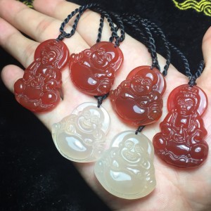 Phật bà quan âm đá mã não đỏ