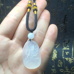 Phật bản mệnh phổ hiền bồ tát mã não trắng