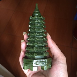 Tháp văn xương ngọc xanh ấn độ