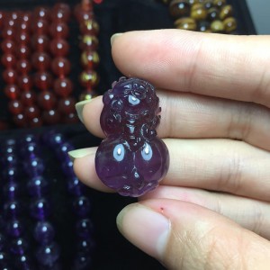 Tỳ hưu thạch anh tím